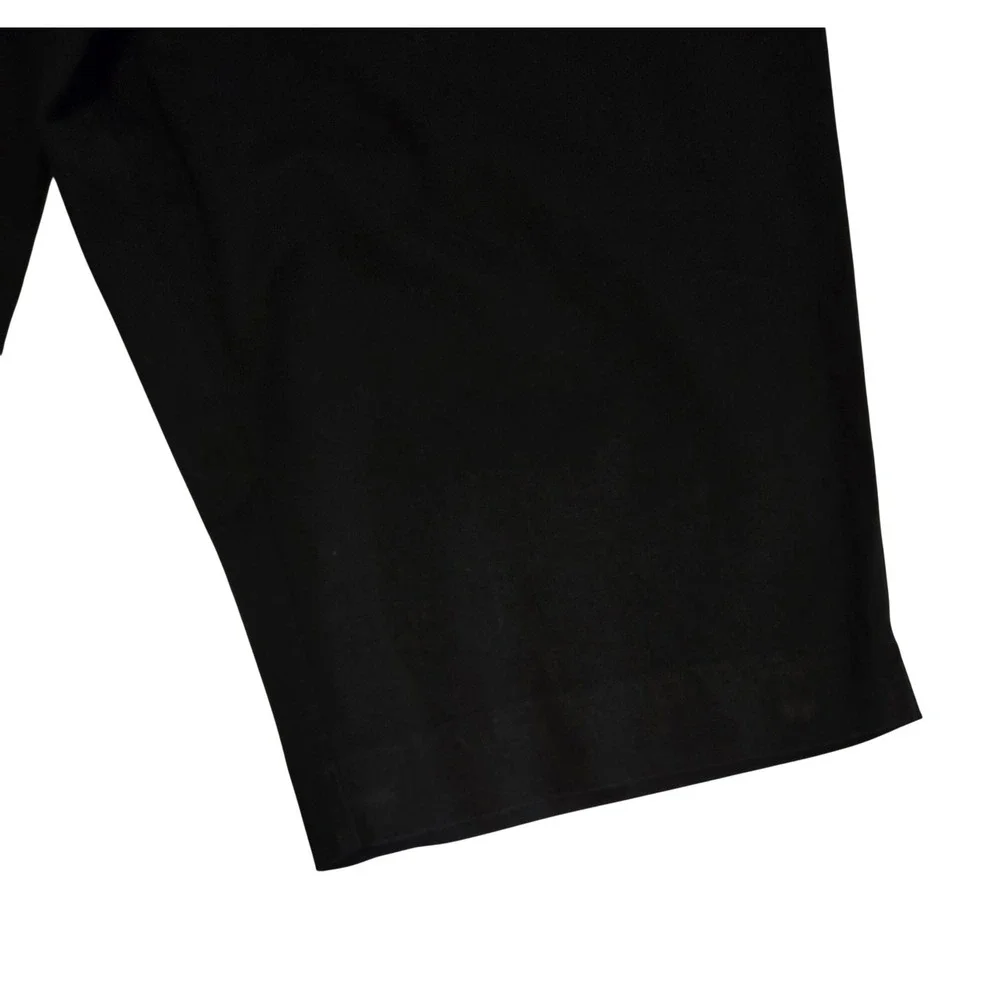 Talbots Black Sailor Button Stretch Cotton Capri's‎ Women's Sz 20 Nautical